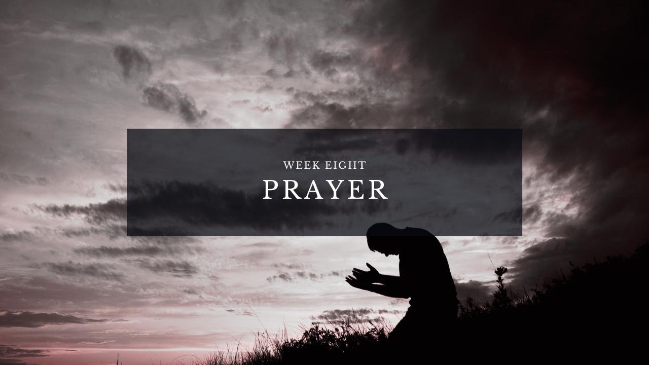 Prayer - Week Eight